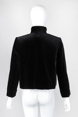 Recess Los Angeles Vintage YSL Yves Saint Laurent Velvet Cropped Swing Jacket