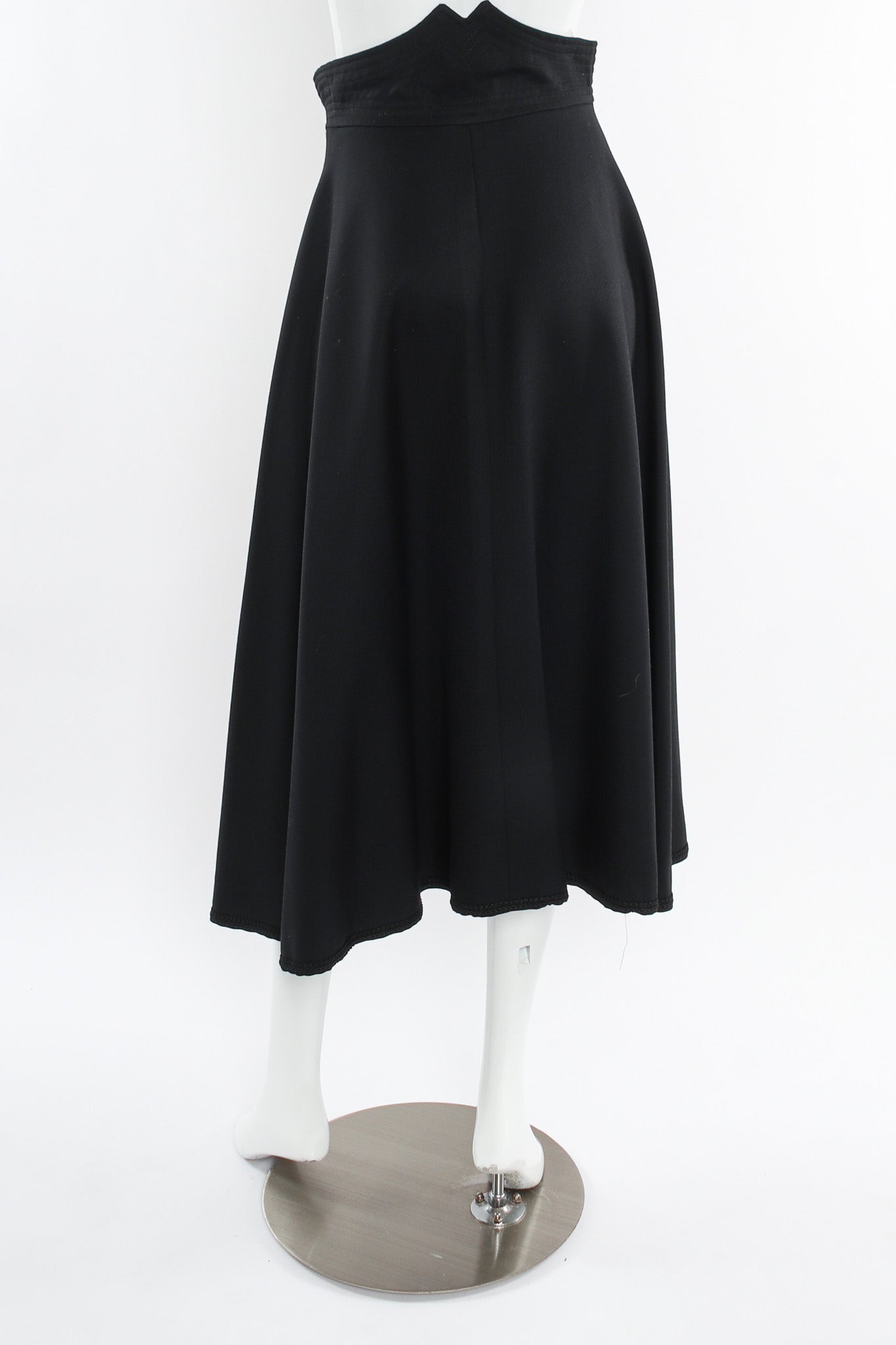 Vintage Zomar Artesania Flamenco Jacket & Skirt Wool Set mannequin back skirt @ Recess LA