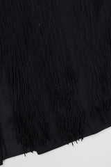 Lilli Diamond Vintage Halter Fringe Dress