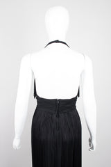 Lilli Diamond Vintage Halter Fringe Dress