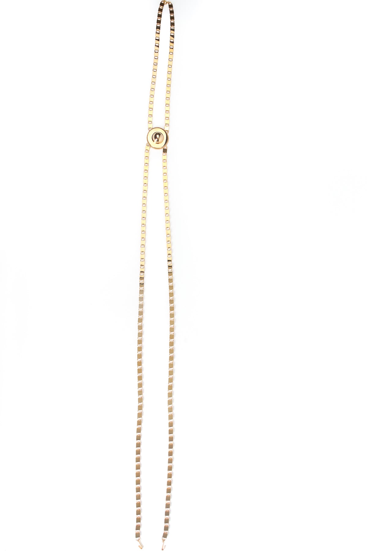 Gold Tone LION Body Chain Harness outlets