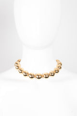 Monet Dome Bead Collar Necklace