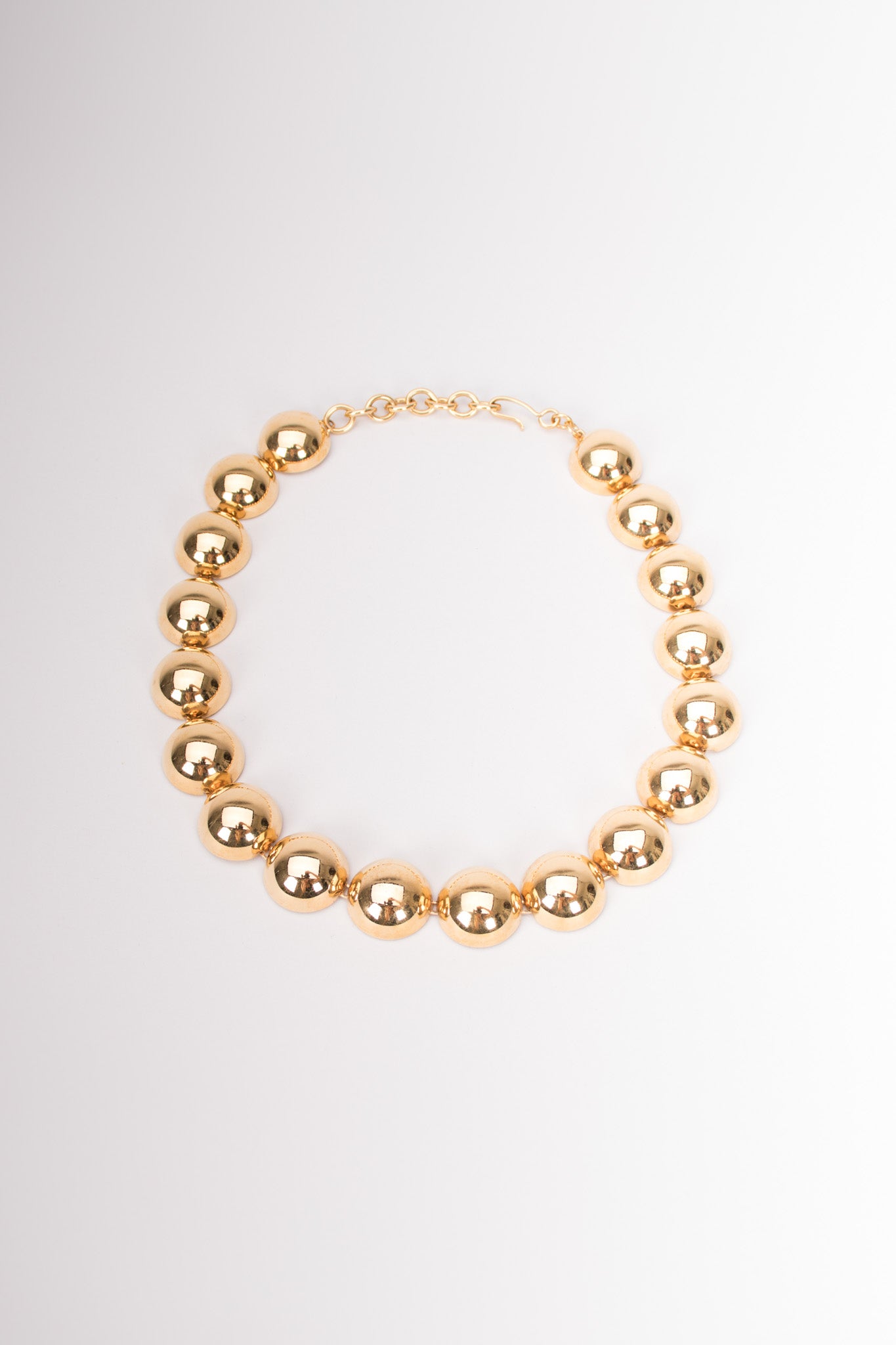 Monet Dome Bead Collar Necklace