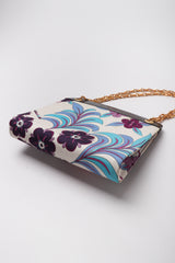 Recess Los Angeles Vintage Emilio Pucci Rare Floral Chain Bag