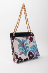 Recess Los Angeles Vintage Emilio Pucci Rare Floral Chain Bag