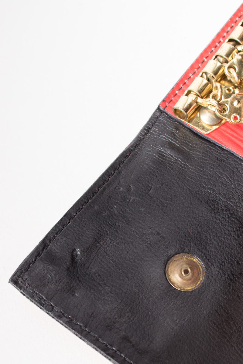 Fendi Vintage Monogram Canvas Key Holder Wallet