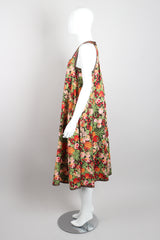 Bernard Perris Summer Fruits Peaches Trapeze Dress