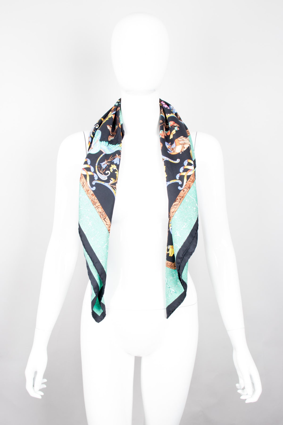 Hermès Pierres D'Orient Et D'occident Floral Scarf – Recess