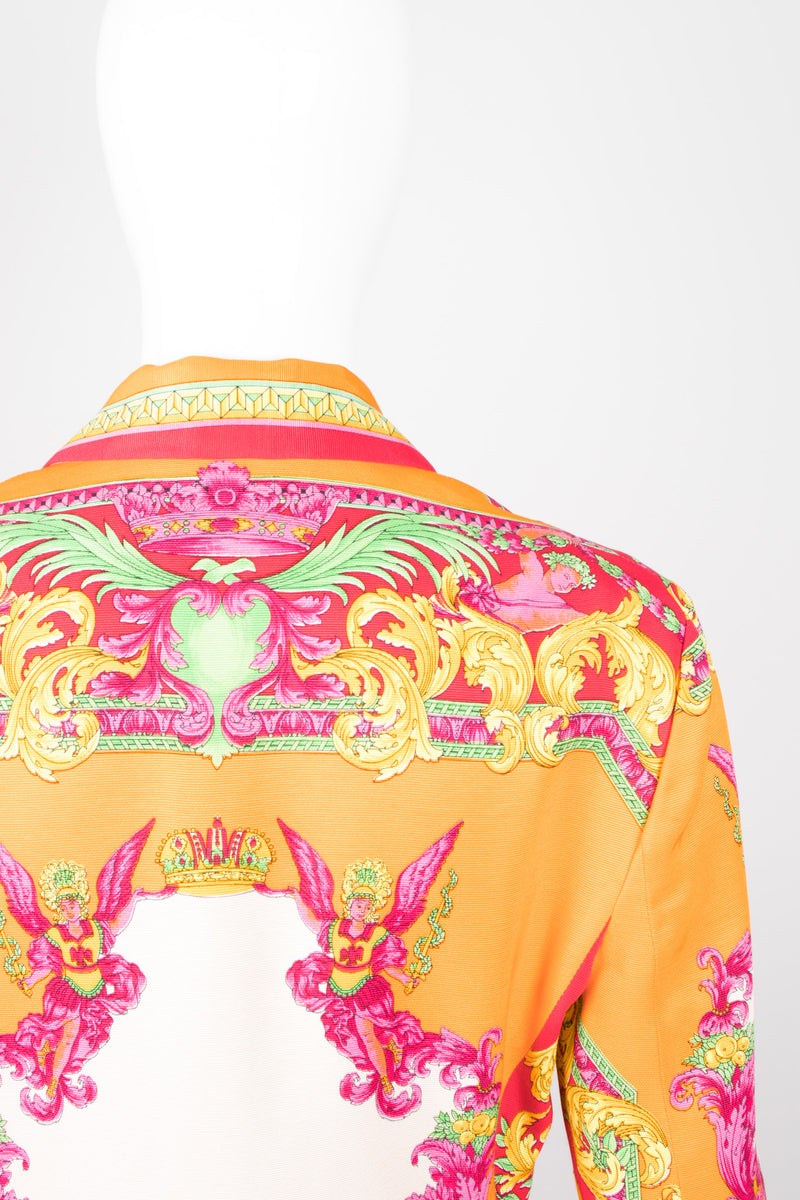 Marina Sitbon Pour Kamosho 90s Baroque Print Blazer Jacket – Recess