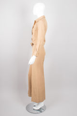 Alan Austin Safari Khaki Jacket & Pant Suit Set