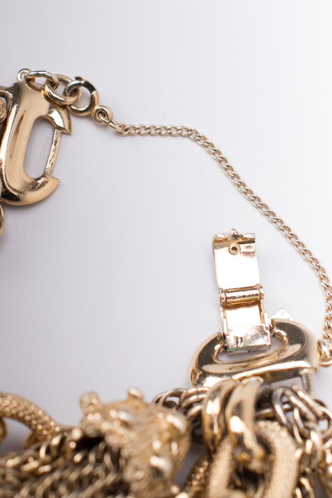 Money Mixed Chain Tassel Vintage Bracelet