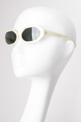 Omura France Octagonal Pearl Sunglasses