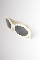 Omura France Octagonal Pearl Sunglasses