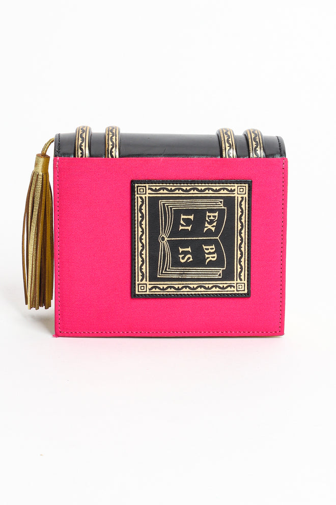 Vintage Paloma Picasso Book Purse Clutch front @ Recess LA