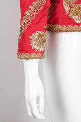 Jeanette for St. Martin Embellished Silk Bolero Jacket