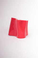 Bill Schiffer Freeform Plastic Art Cuff Bracelet