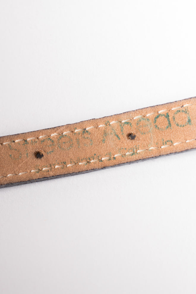 Streets Ahead Vintage Skinny Safety Pin Belt