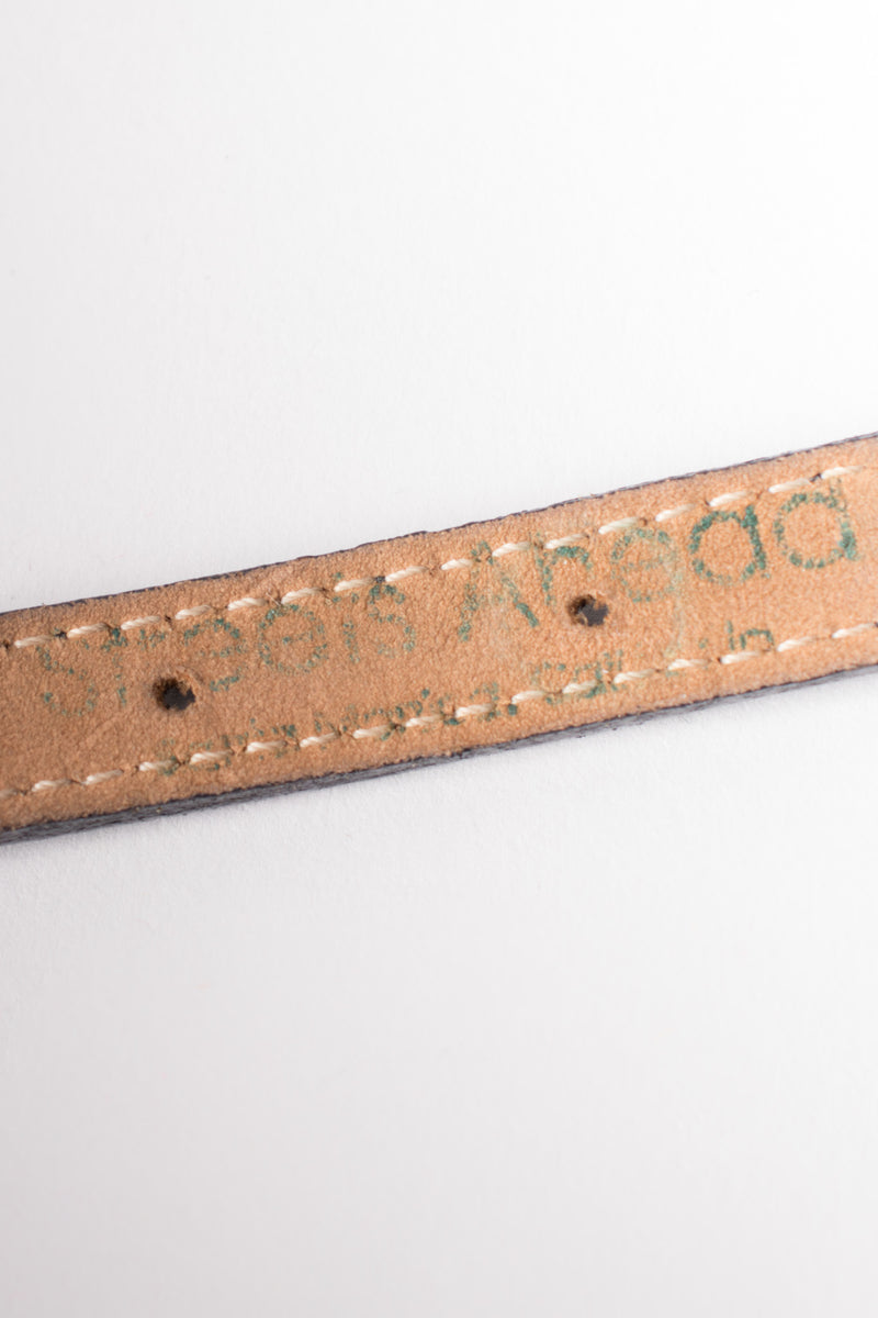 Streets Ahead Vintage Skinny Safety Pin Belt