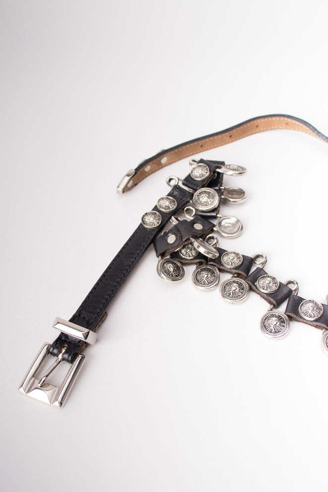Streets Ahead Vintage Skinny Safety Pin Belt