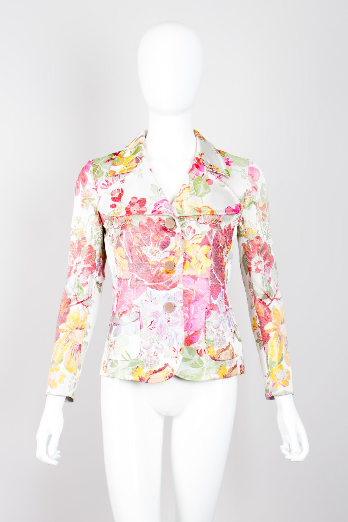 Miu Miu Spring Floral Brocade Jacket – Recess