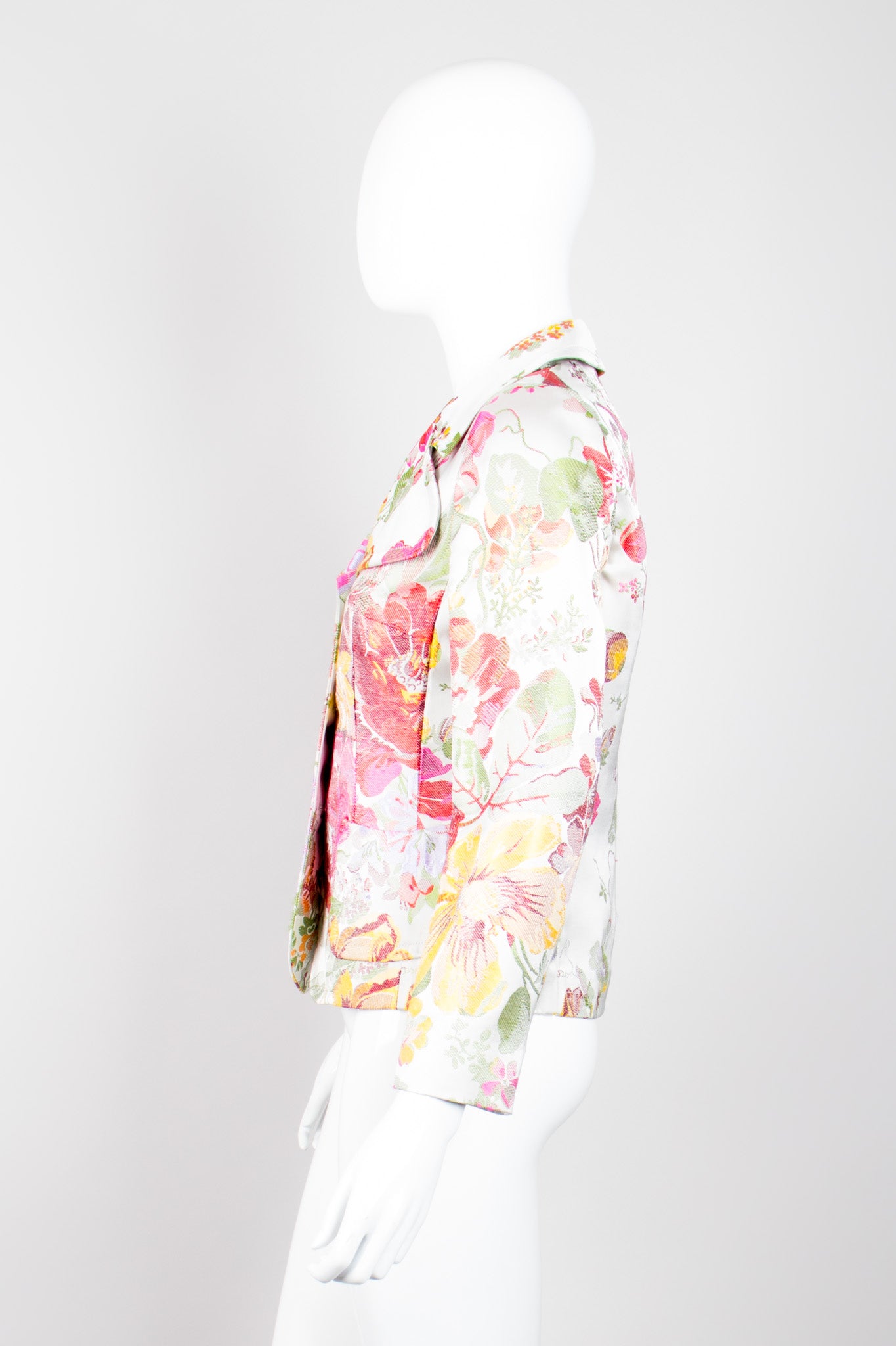 Miu Miu Spring Floral Brocade Jacket