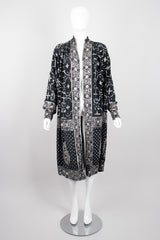 Sistermax Mixed Metallic Sequin Duster Jacket