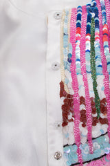 Jeanette for St. Martin Kastenberg Abstract Artist Painter Sequin Art Jacket