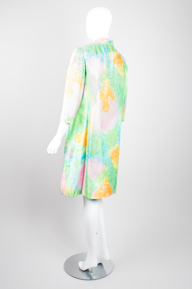 John Hogan Silk Spring Watercolor Painter Coat